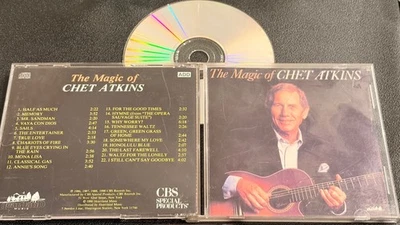 Chet Atkins - The Magic of Chet Atkins CD 1990 CBS Special Products Country - Imagem 1 de 3