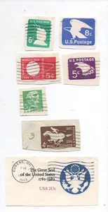 United States used cut square U543 U546 U550 U551 U557 U602 UX55 - Picture 1 of 1