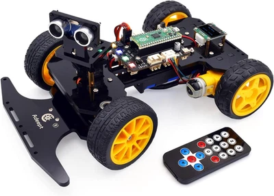 Kit De Robot Éducatif Pour Raspberry Pi Pico, Ligne, Obstacles, Écran OLED - Photo 1/4