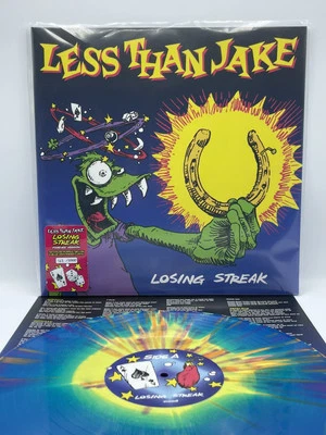 NEW Less Than Jake Losing Streak Purple Yellow and Blue Vinyl /1000 Gatefold LP - Image 1 of 4