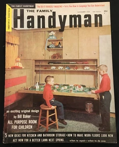 The Family Handyman Magazine 45th Edition VINTAGE Nov. 1958 Vol. 8 No. 6 - Bild 1 von 10