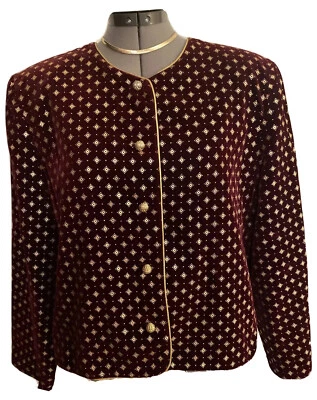 Chaqueta de vestir Norton McNaughton talla 14 a través del pecho 23 pulgadas "L 22"" calidad de colección" Foto 1 de 4