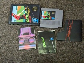 🔥Golf (Nintendo Entertainment System, 1985) NES Black Box Complete CIB TESTED🔥