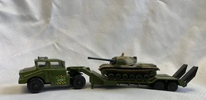 Vtg 1974 Matchbox Battle Kings Tank Transporter K-106 K-102 M48 Diecast Vehicles - Picture 1 of 24