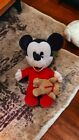 Vintage Gund Baby Mickey & Co 11" Baby Mickey Mouse Plush Holding Teddy Bear GUC