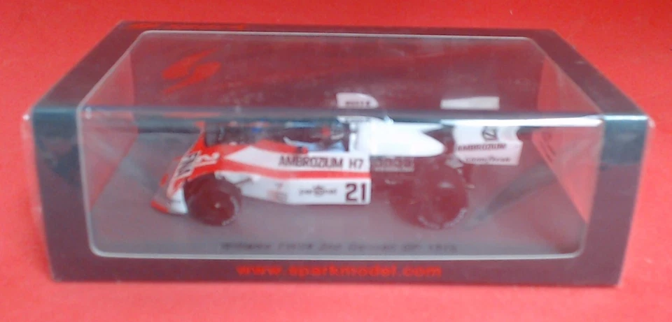 SPARK - JACQUES LAFFITE - WILLIAMS FW04 2ND GERMAN GP 1975 - 1:43 - S4038 - Image 1 of 1