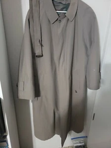 Bongardi Trench Coat W. Removable Inner Liner.Brown spot 1st pic see description - Picture 1 of 8