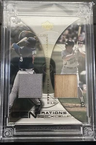 2023 Jersey Fusion Tony Gwynn & Wade Boggs Dual Patch MLB Baseball Card 15/50 - Picture 1 of 2