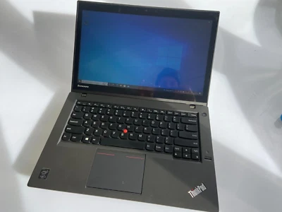 Lenovo THINKPAD T440 Táctil Core i5 4300U 8GB RAM 500GB HDD Webcam 2 Baterías - Imagen 1 de 4