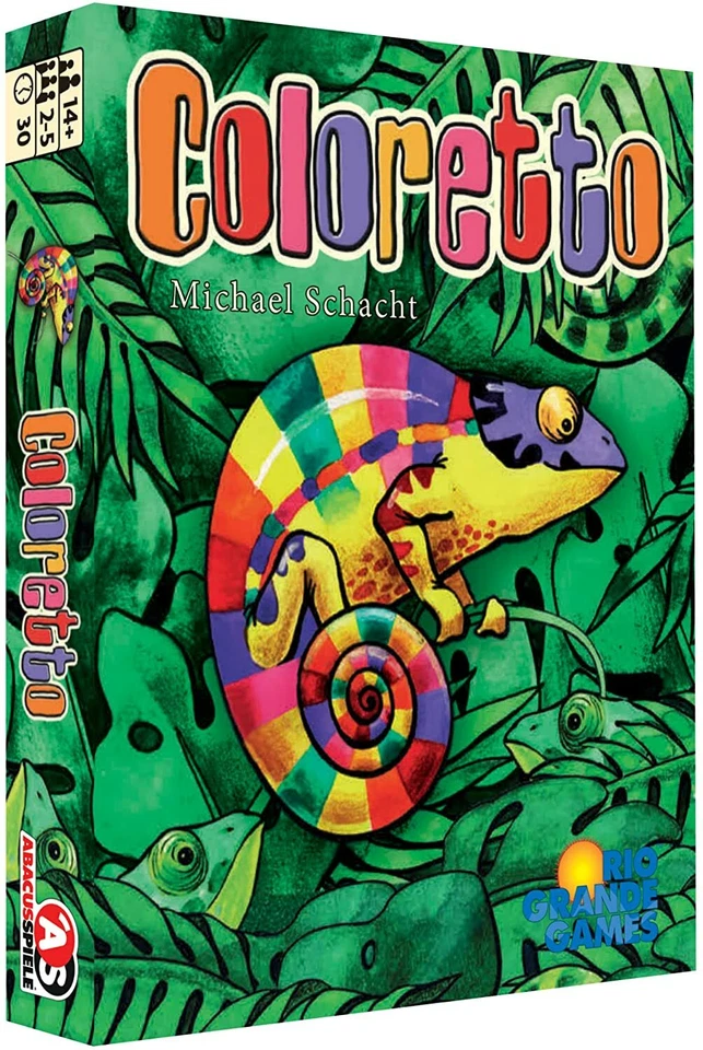Coloretto Card Game Rio Grande Games 10th Year Edition