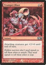 MTG - M10 - Trumpet Blast - 2X - Foil - NM