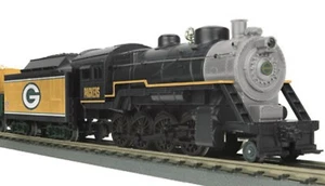 MTH Railking NFL Green Bay Packers 2-8-0 Steam Engine w/PS2.0 30-4130-1E. New! - Picture 1 of 6