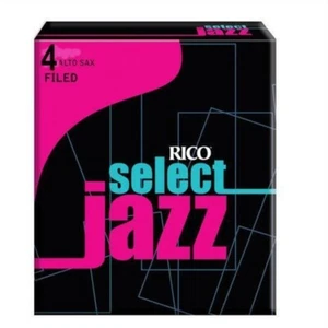 Rico Select Jazz FILED Altsaxophon Blätter - Größe 4 Medium, alter/neuer Lagerbestand, KOSTENLOSER VERSAND - Bild 1 von 1