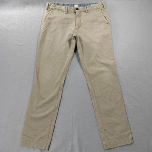 Gap Skinny Fit vorne flach beige Chino khaki Herrengröße tatsächlich 36 x 31 - Bild 1 von 7