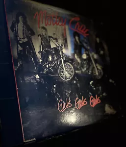 💥MOTLEY CRUE GIRLS GIRLS GIRLS 1987 US VINYL LP SHIPS FREE⏰💥PRICE DROP - Picture 1 of 5