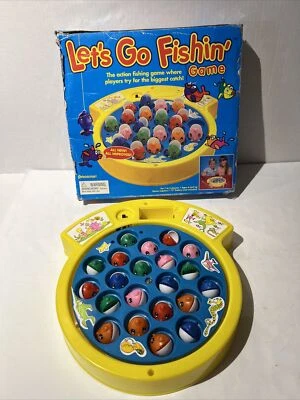 Let's Go Fishin 20 Replacement Fish and Working Table No Rods In Box - Image 1 of 3