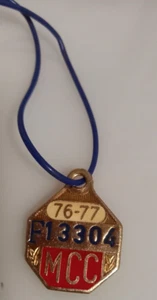 Collectable 76-77 Melbourne Cricket Club Medallion - Bild 1 von 5