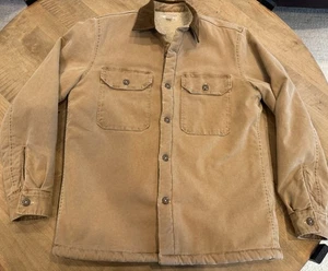 J Crew Wallace & Barnes Sherpa-Lined Duck Canvas Barn Jacket AT341 - Picture 1 of 10