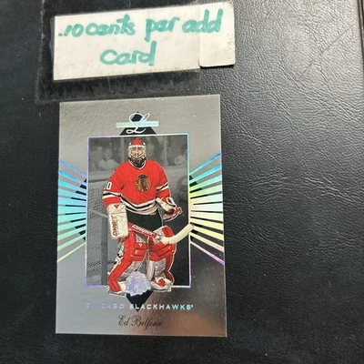 B52b #3 Ed Belfour Chicago Blackhawks 1994/95 Leaf Limited - Image 1 of 2