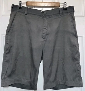 Pantalones Cortos Chinos Nike Golf Tour Performance Gris Dri-Fit Elastizados Frente Plano Talla 32 - Imagen 1 de 4