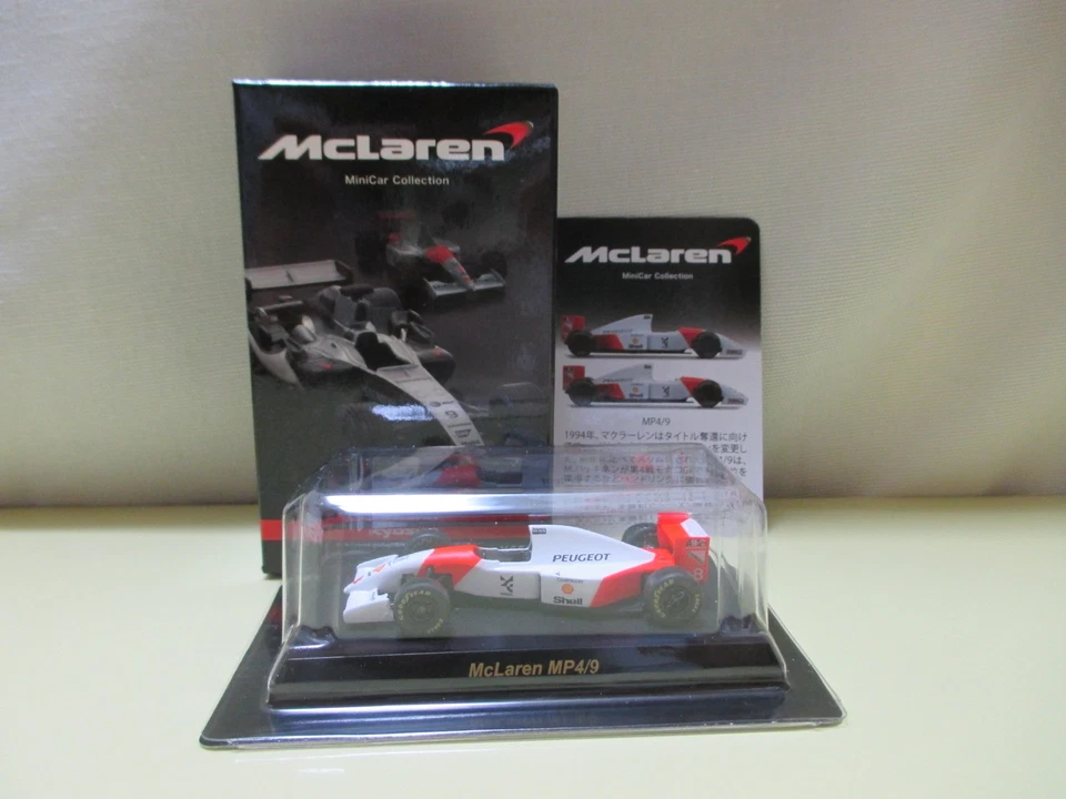 Colección Minicar Kyosho 1/64 Mclaren MP4/9 Nº8 M. Brundle Foto 1 de 1