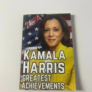 2024 Kamala Harris Greatest Achievements Blank Notebook  - Picture 1 of 3