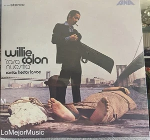 Sealed New LP Record No longer Made Willie Colon Cosa nuestra canta Hector Lavoe - Picture 1 of 2