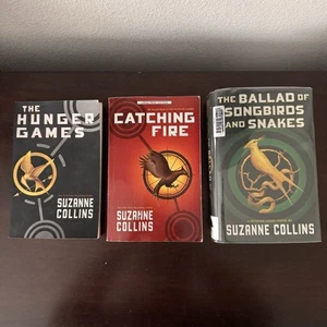 The Hunger Games Trilogy + Prequel by Suzanne Collins (3 Books) - Picture 1 of 3