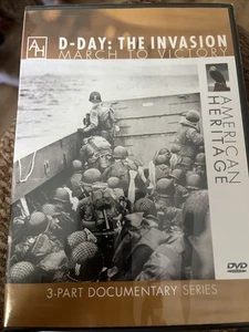 D-Day The Invasion (American Heritage 3-Part Documentary, DVD) NEW - Picture 1 of 2