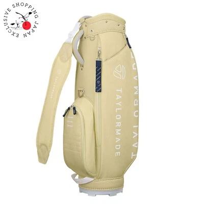TaylorMade Graphic-T Lite Ladies Cart Bag Beige 8.5" Lightweight 2.2kg 5way 2025 - Image 1 of 4
