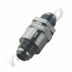 Adaptador de montaje EFI de combustible válvula de retención unidireccional an10 de aluminio sin retorno negro EE. UU. AN10 - Imagen 1 de 6