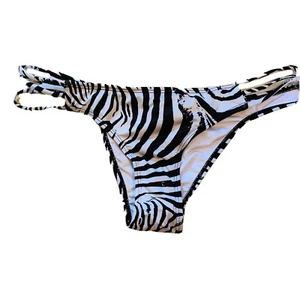Pilyq African Rays Strappy Teeny Vikini Bottom Size L $64 NWT! Summer Beach Pool - Picture 1 of 8