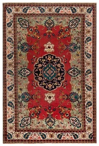 Ardebil Handgeknüpfter Perserteppich 336 x 235 cm-Nomadic,Orient,Carpet,rug,rot - Picture 1 of 13