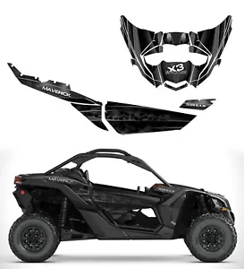 Kit gráfico calcomanía de cementerio Can Am Maverick X3 envolturas pegatina decorativa - Imagen 1 de 1