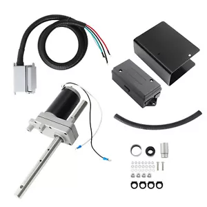 Electric Powered Trailer Jack Kit fit for RV Trailer 1824200100 For 12000 lbs - Foto 1 di 12