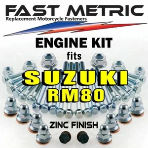 Kit de pernos de reconstrucción del motor Suzuki RM80 | Sujetadores ZINC estilo FÁBRICA - Imagen 1 de 12