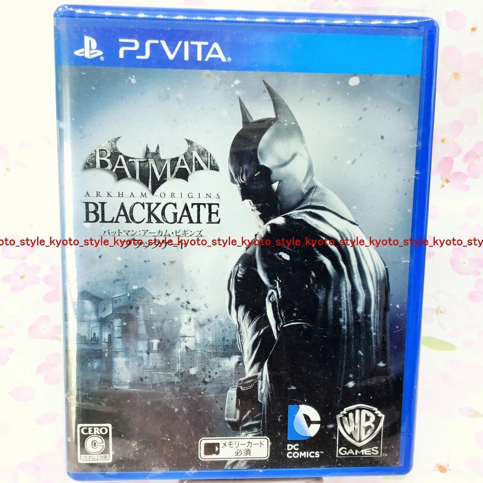 USED PS Vita Batman Arkham Begins Black Gate PSV 22612 JAPAN IMPORT - Image 1 of 4