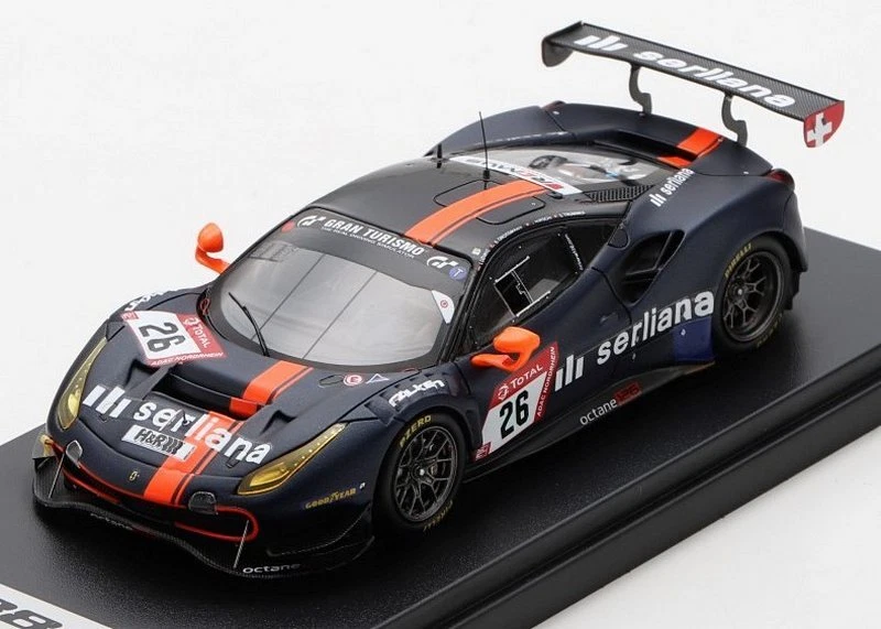 Ferrari 488 GT3 Evo Nurburgring 2020 Grossmann-Trummer-Hi 1:43 LOOKSMART LSRC082 - Immagine 1 di 1
