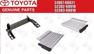 Toyota OEM Pintle hook bracket & Rear Bumper Steps set for LAND CRUISER PRADO - Foto 1 di 22