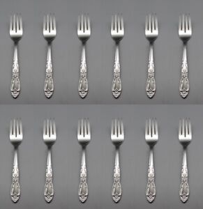 Oneida Stainless Flatware - VENUS - Salad Forks - Set of Twelve  - USA Made