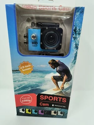 Sports Action Underwater Camcorder Video Camera Recorder HD 1080P DVR - Image 1 of 4