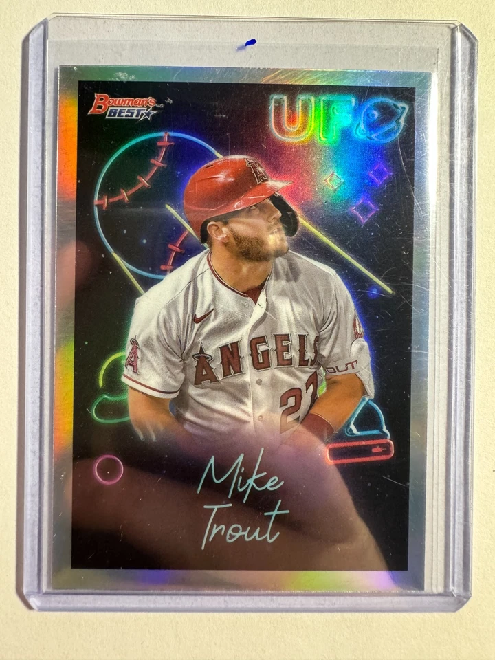 K167,388 - 2022 Bowman's Best UFO #UFO1 Mike Trout - Image 1 of 1