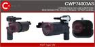 CASCO CWP74003AS Waschwasserpumpe Scheibenreinigung für RENAULT TWINGO II (CN0)
