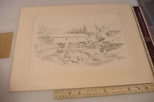 ~PUENTE CUBIERTO~JAS. F. MURRAY~LITH O SKETCH~  - Imagen 1 de 6