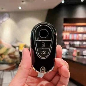 TPU Car Key Case Cover for Mercedes Benz 2022 C S Class W206 W223 S350 C260 C300 - Imagen 1 de 8