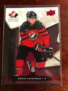 2018 UD Team Canada JUNIORS ..Exclusive 020/225 BORIS KATCHOUK