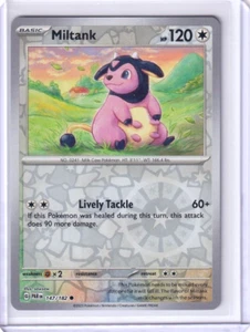 Miltank Reverse Holo #147 Pokemon 2023 Paradox Rift Juego de cartas coleccionables - Imagen 1 de 2