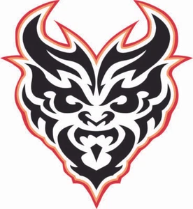 San Francisco Demons XFL Mini Football Helmet Decals - Picture 1 of 3