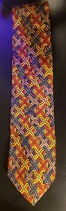 Corbata para hombre Jerry Garcia - patrón estrella de la década de 1990 - Imagen 1 de 2
