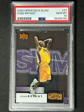 2000 Upper Deck Slam Kobe Bryant #27 PSA 10 GEM MINT Lakers RARE LOW POP 9